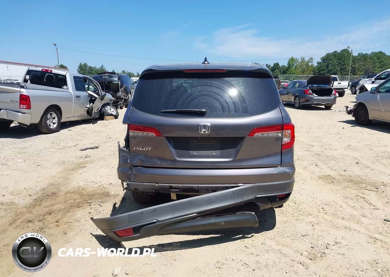 2019 Honda Pilot Lx VIN:5FNYF5H11KB006745 - 16