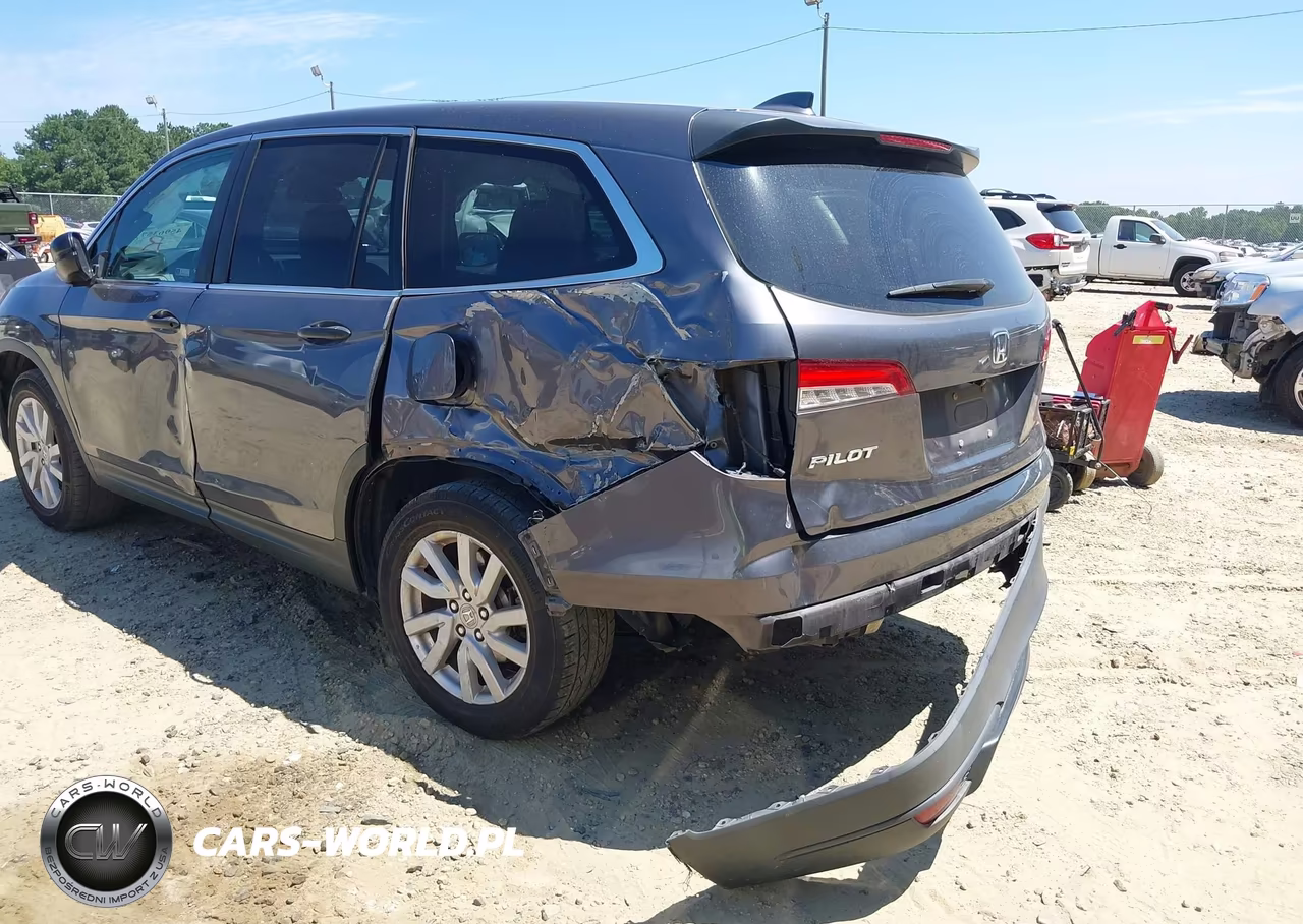 2019 Honda Pilot Lx VIN:5FNYF5H11KB006745 - 6