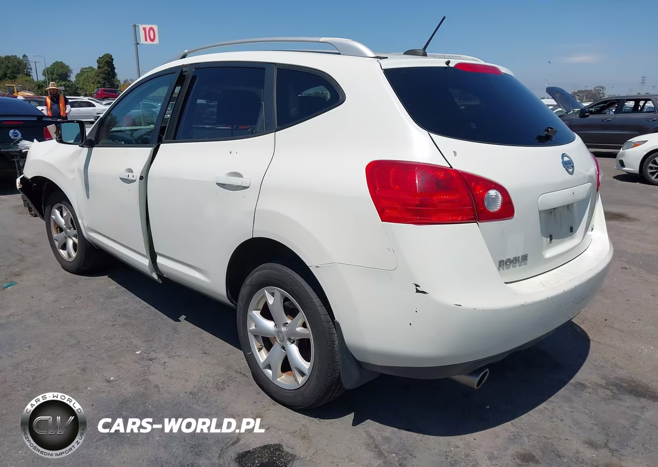 2009 Nissan Rogue Sl VIN:JN8AS58T79W045607 - 3