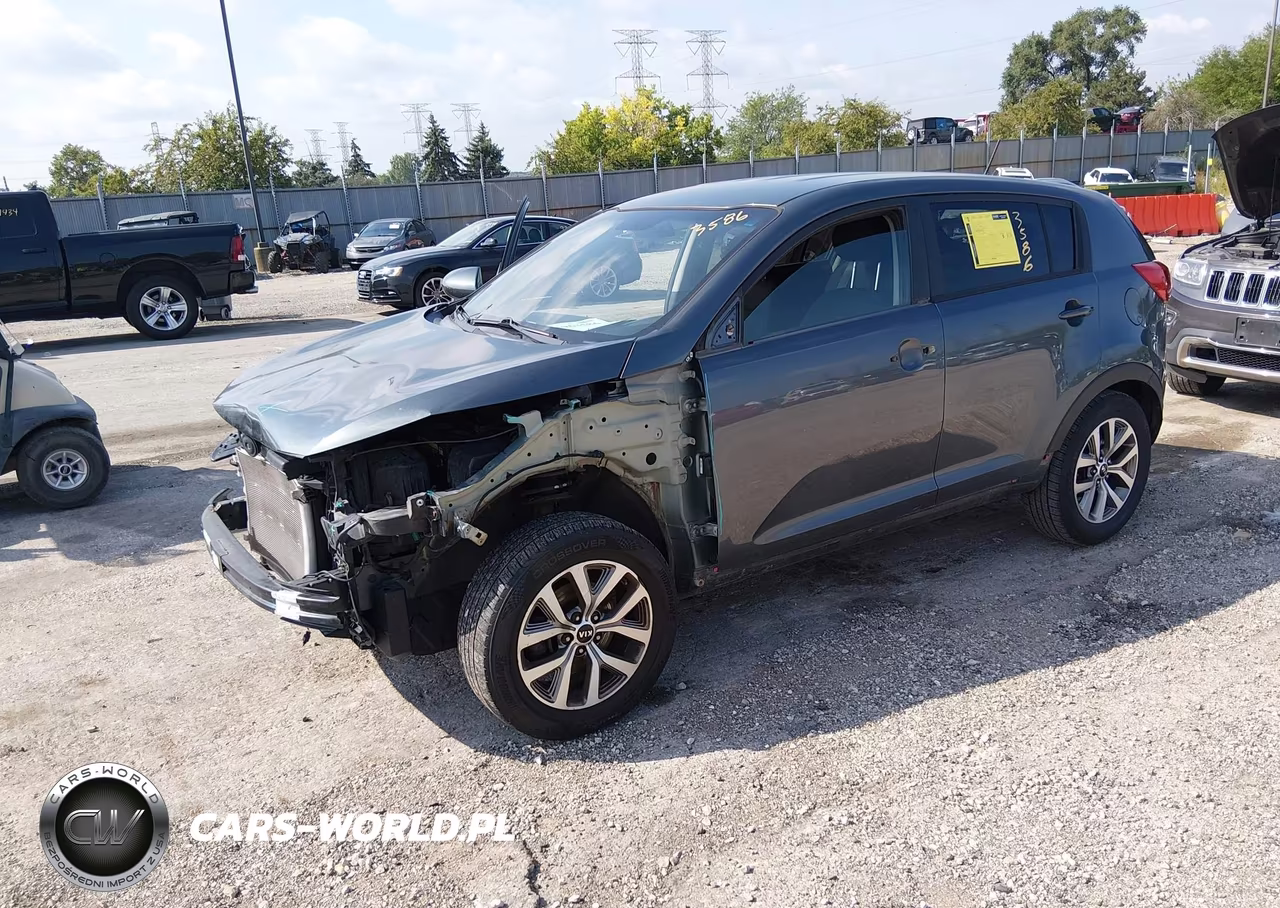 2014 Kia Sportage Lx VIN:KNDPB3AC2E7550317 - 2