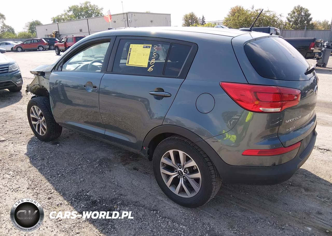 2014 Kia Sportage Lx VIN:KNDPB3AC2E7550317 - 3