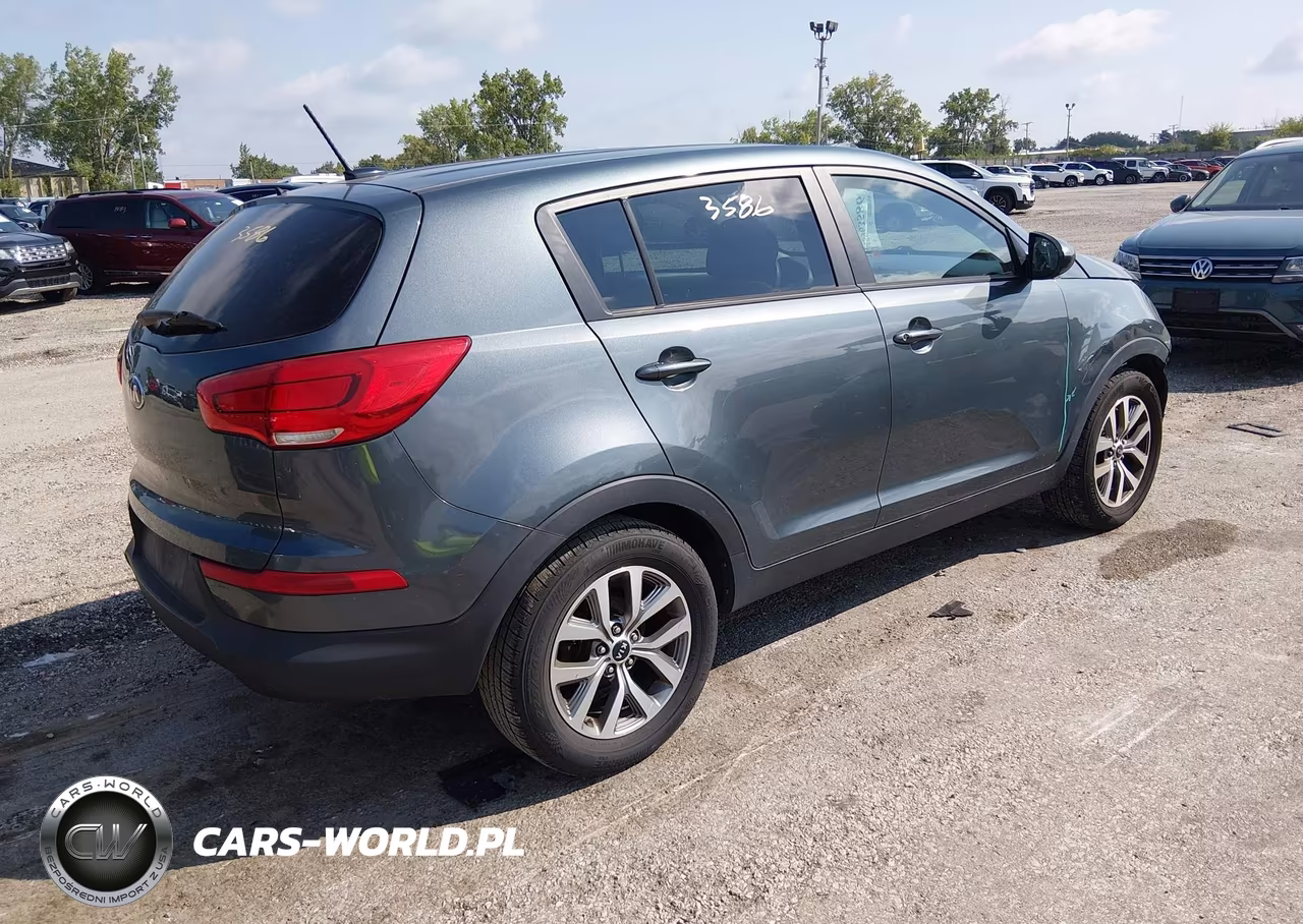 2014 Kia Sportage Lx VIN:KNDPB3AC2E7550317 - 4