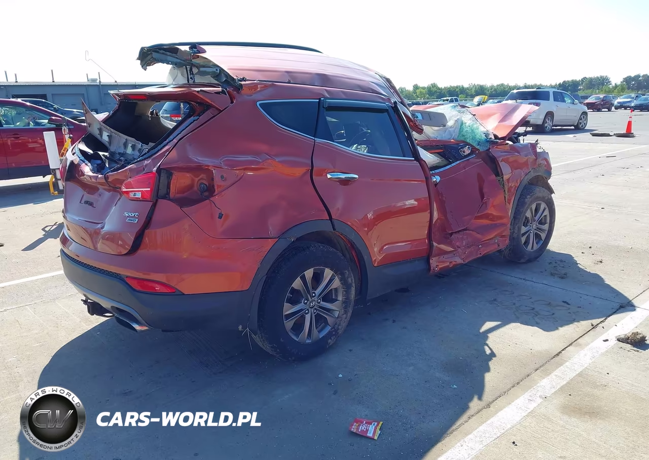 2013 Hyundai Santa Fe Sport VIN:5XYZUDLB4DG020784 - 4