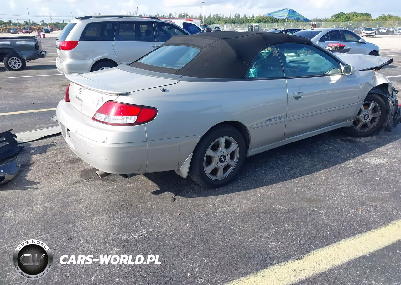 2001 Toyota Camry Solara Sle V6 VIN:2T1FF22P31C495221 - 4