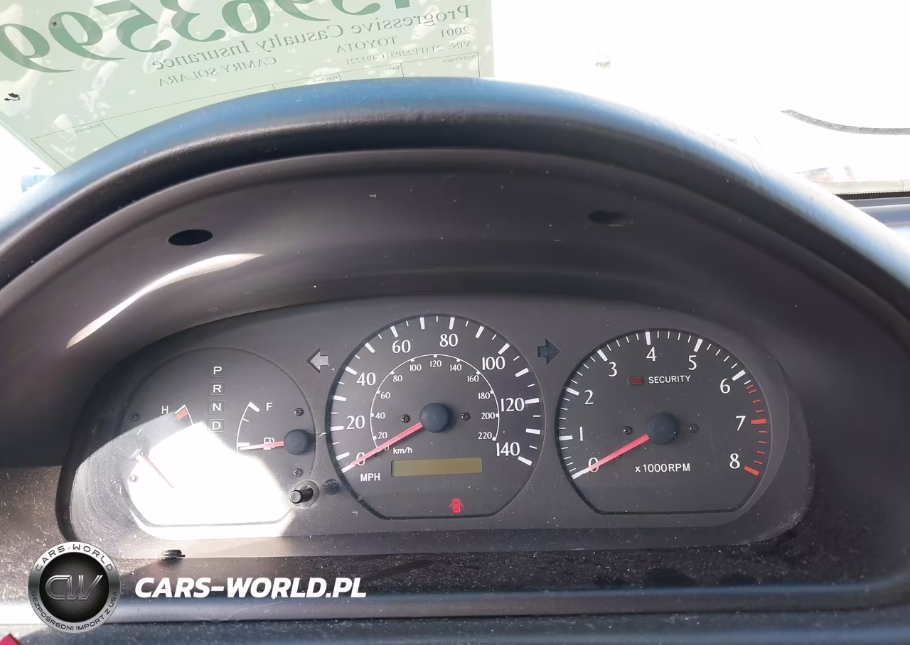 2001 Toyota Camry Solara Sle V6 VIN:2T1FF22P31C495221 - 7