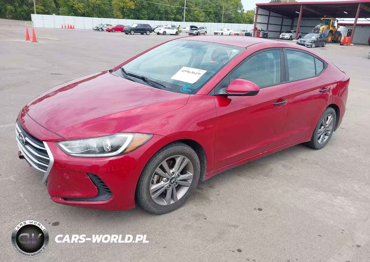 2018 Hyundai Elantra Sel VIN:KMHD84LF6JU472694 - 2