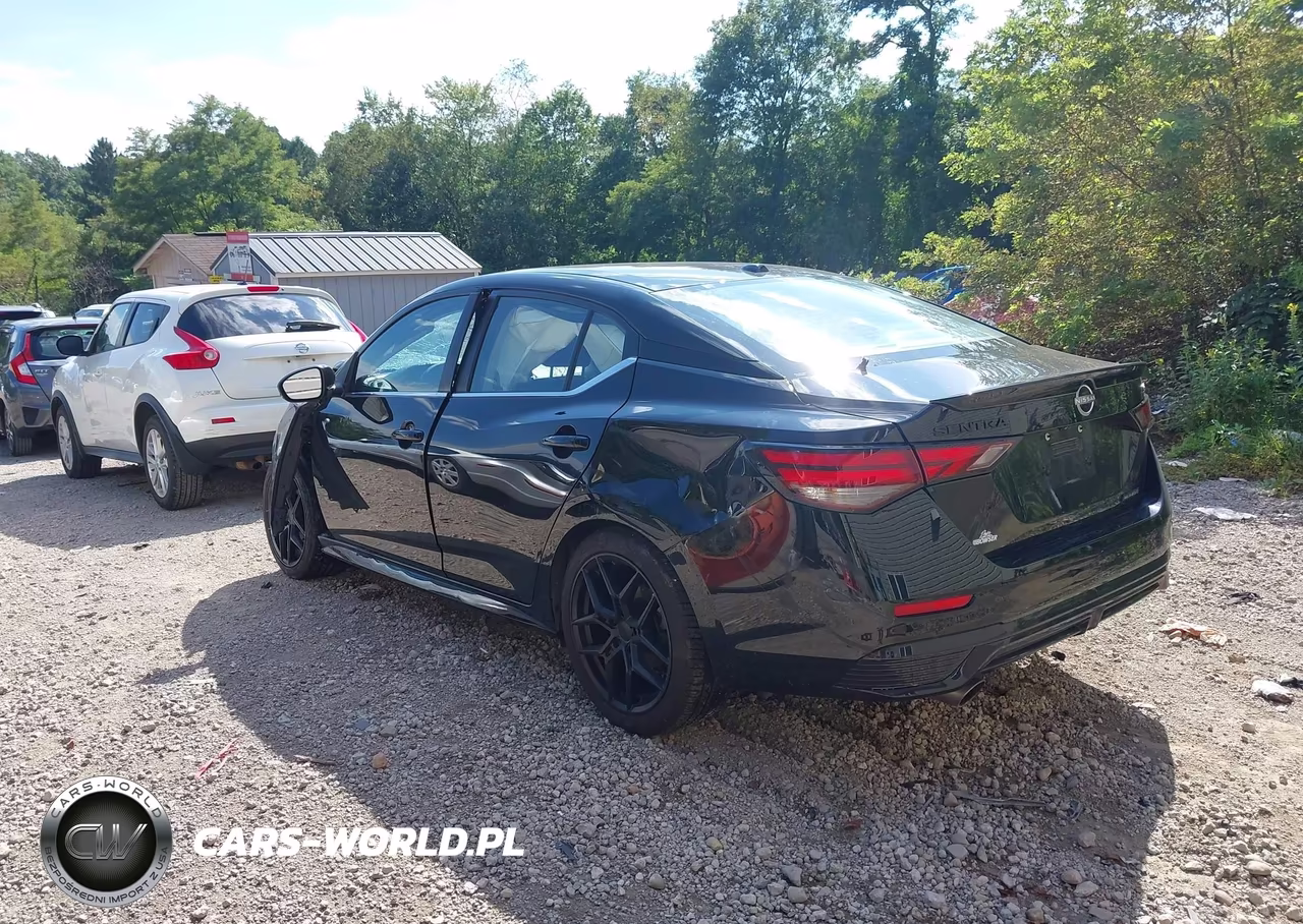 2025 Nissan Sentra Sr VIN:3N1AB8DV5SY326956 - 3