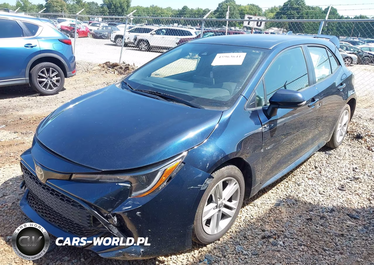 2019 Toyota Corolla Se VIN:JTNK4RBE3K3055839 - 2