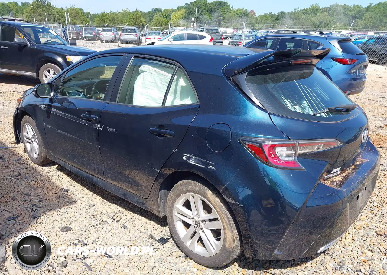 2019 Toyota Corolla Se VIN:JTNK4RBE3K3055839 - 3