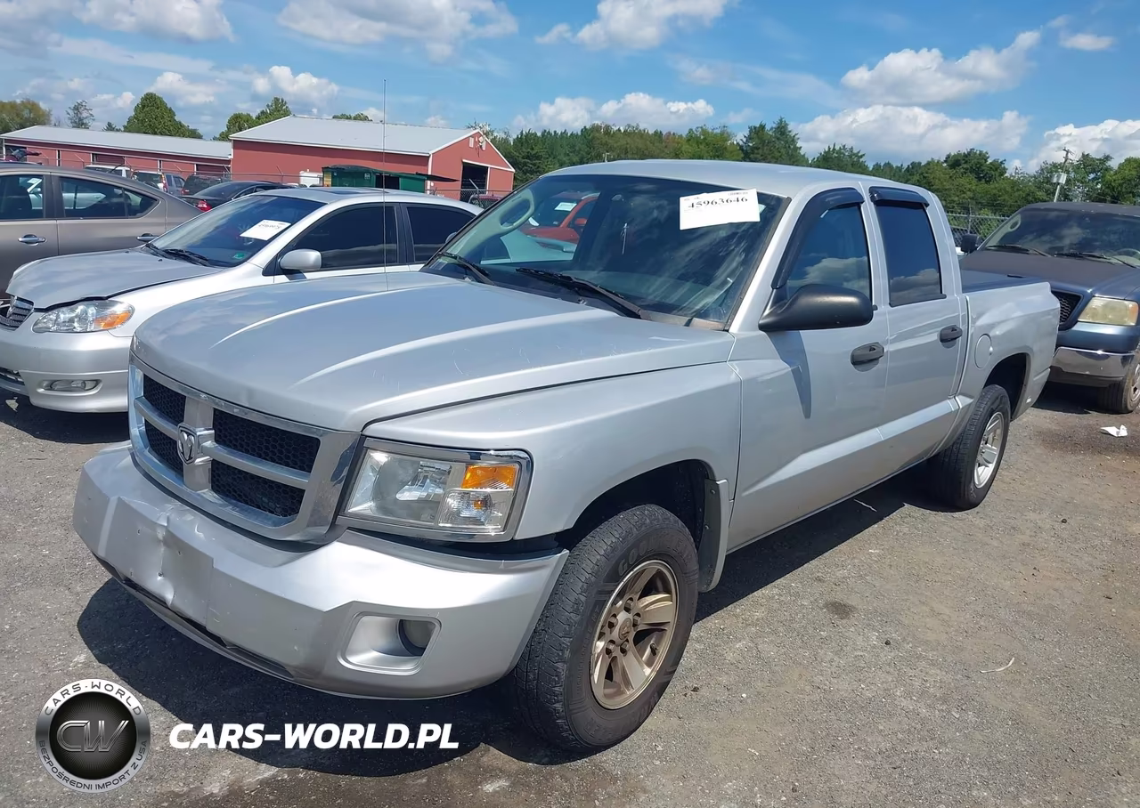 2008 Dodge Dakota Slt VIN:1D7HE48K68S532845 - 2