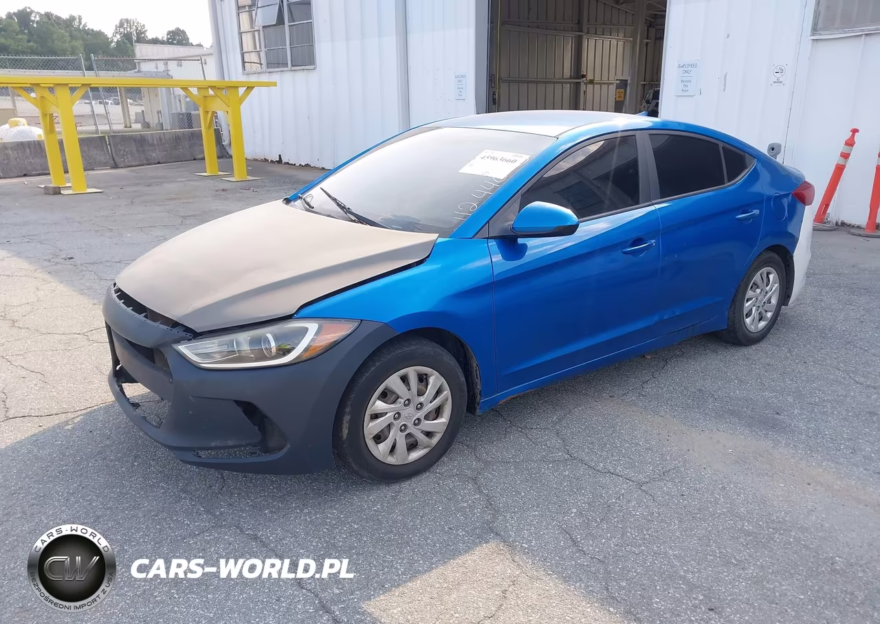 2017 Hyundai Elantra Se VIN:KMHD74LFXHU112440 - 2