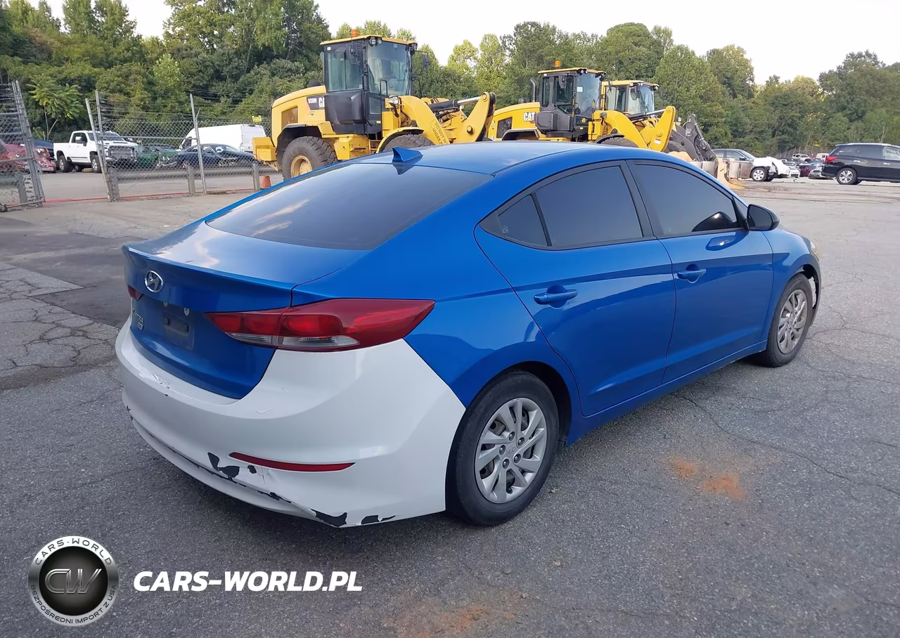 2017 Hyundai Elantra Se VIN:KMHD74LFXHU112440 - 4