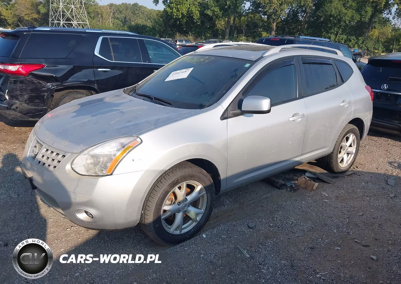 2008 Nissan Rogue Sl VIN:JN8AS58T88W009200 - 2