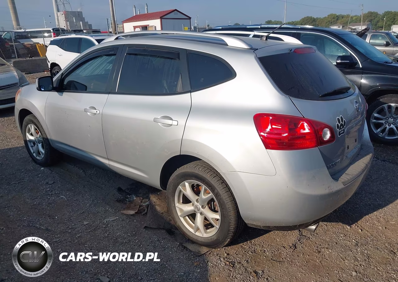 2008 Nissan Rogue Sl VIN:JN8AS58T88W009200 - 3