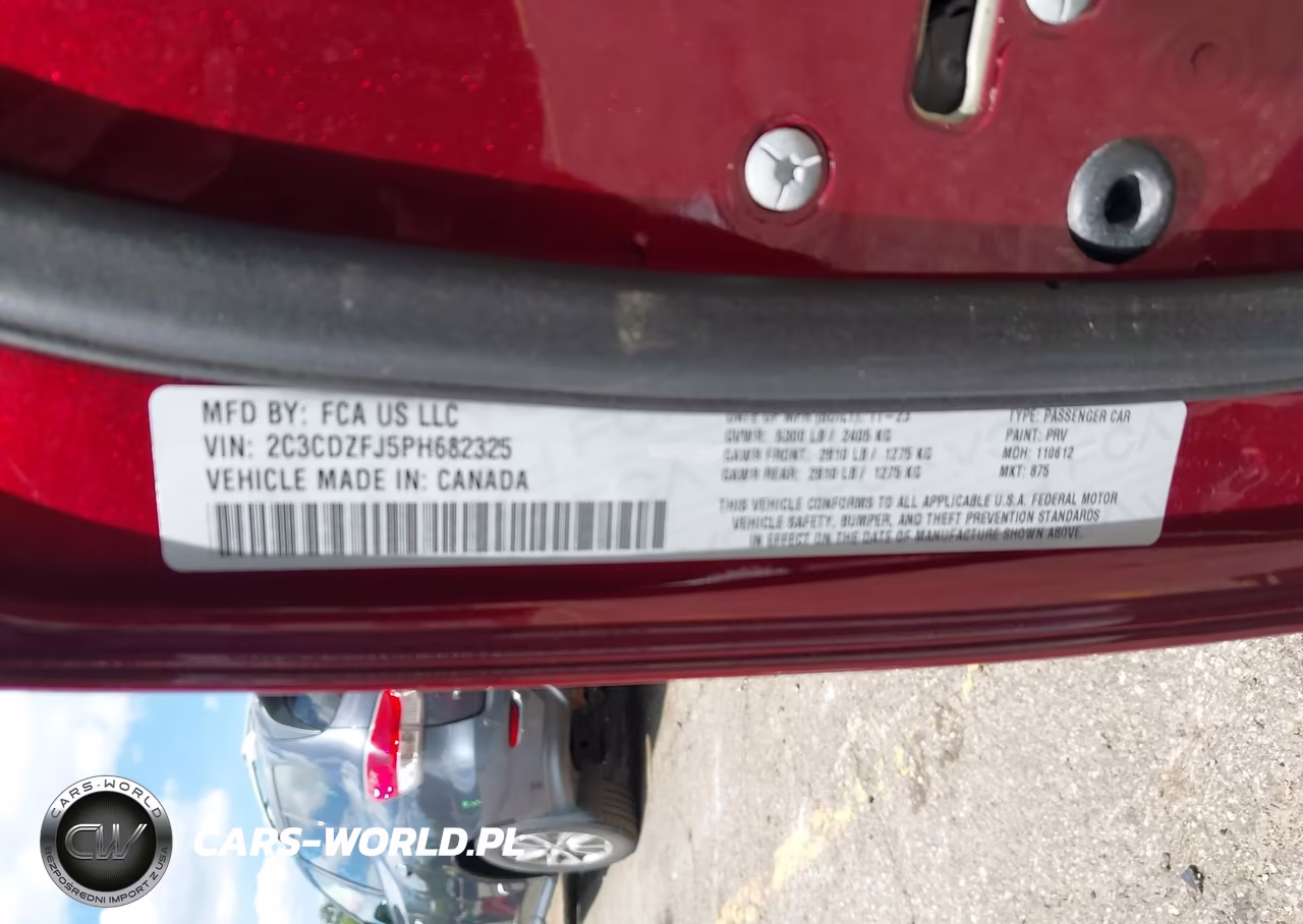 2023 Dodge Challenger R-T Scat Pack VIN:2C3CDZFJ5PH682325 - 9