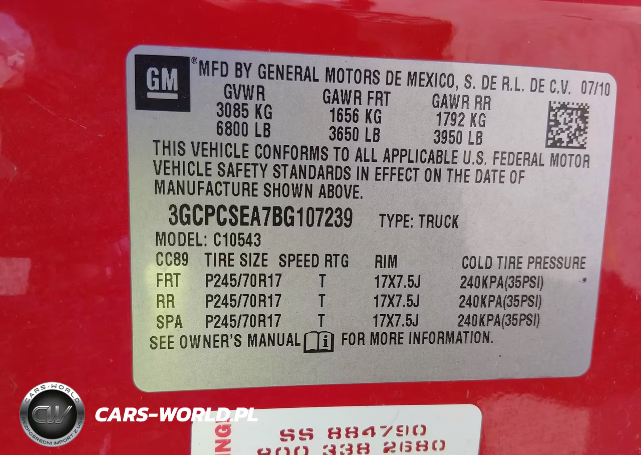 2011 Chevrolet Silverado 1500 Lt VIN:3GCPCSEA7BG107239 - 9