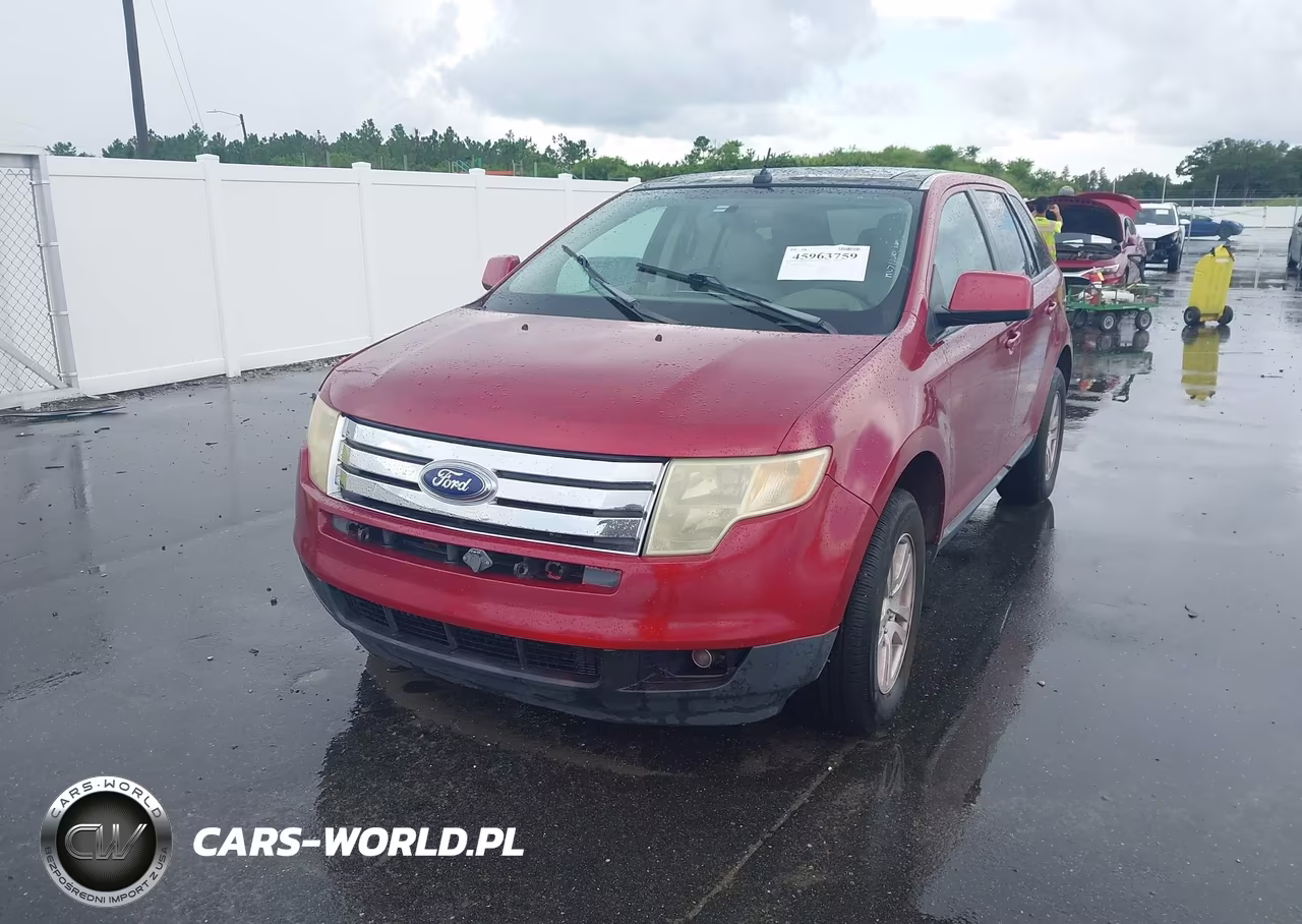 2007 Ford Edge Sel Plus VIN:2FMDK39CX7BA75402 - 2