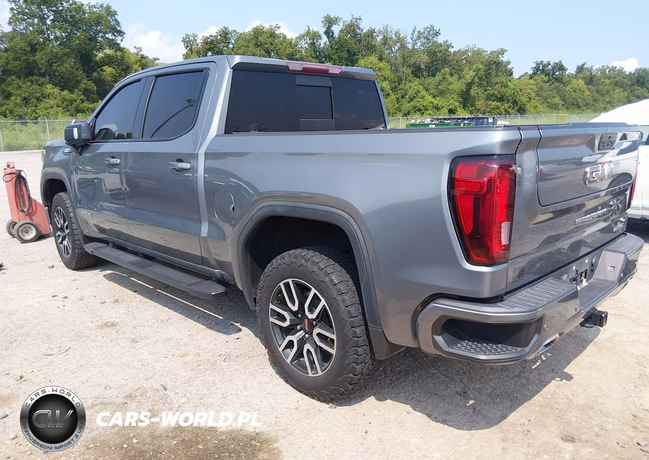 2021 GMC Sierra 1500 4Wd Short Box At4 VIN:3GTU9EET0MG251139 - 3