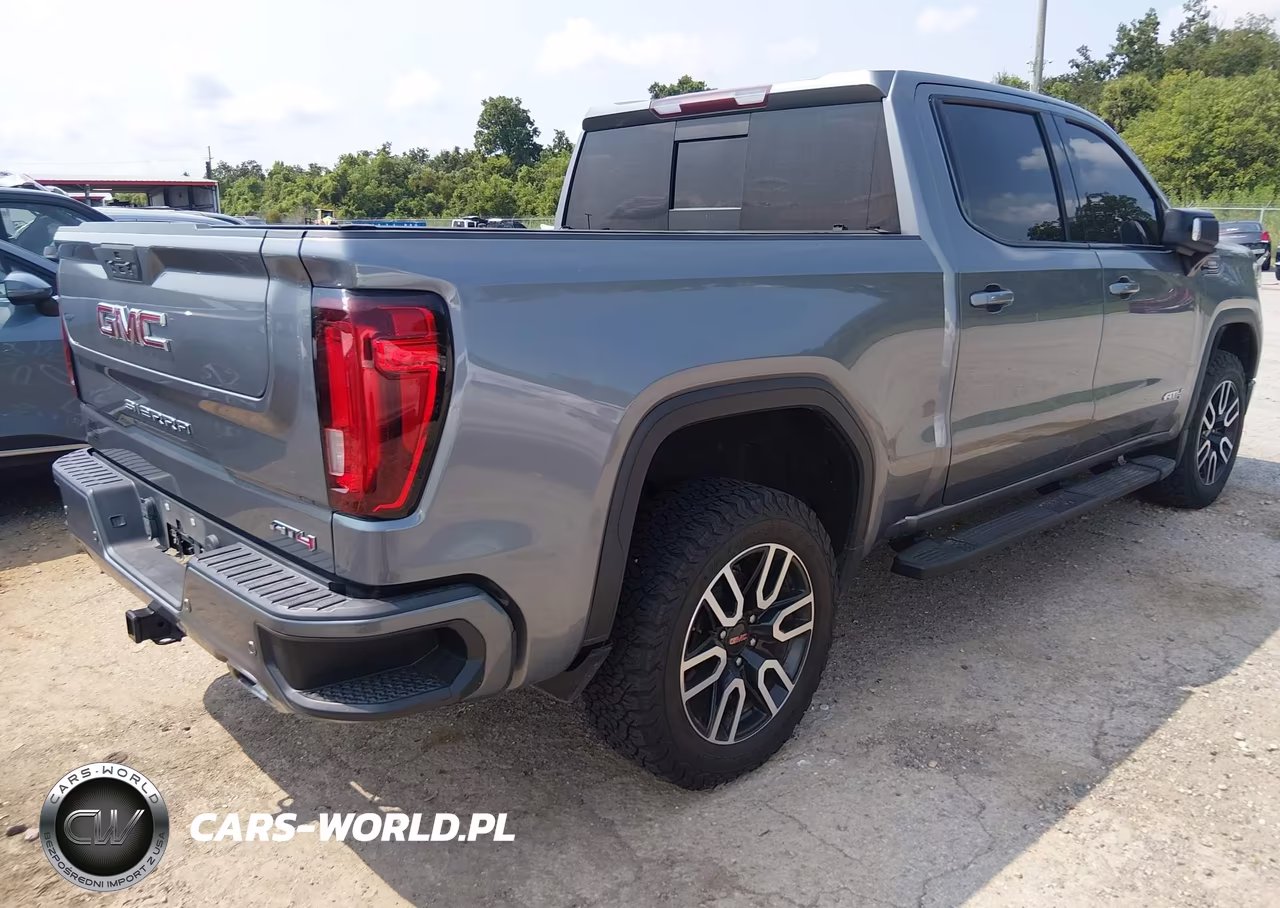 2021 GMC Sierra 1500 4Wd Short Box At4 VIN:3GTU9EET0MG251139 - 4