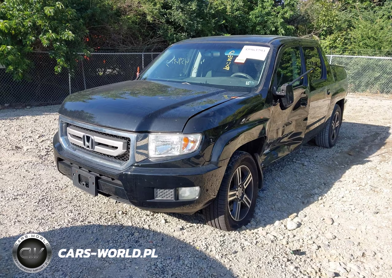 2010 Honda Ridgeline Rts VIN:5FPYK1F47AB012072 - 2