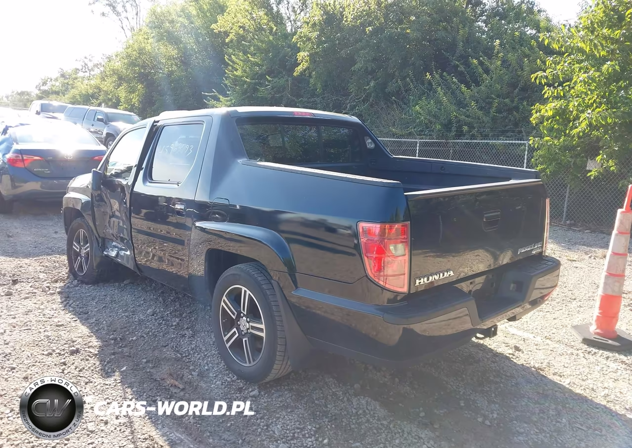 2010 Honda Ridgeline Rts VIN:5FPYK1F47AB012072 - 3