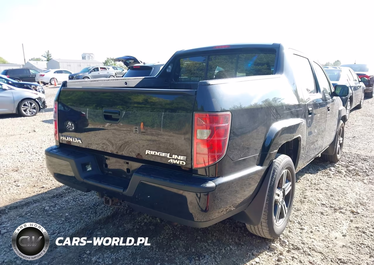 2010 Honda Ridgeline Rts VIN:5FPYK1F47AB012072 - 4