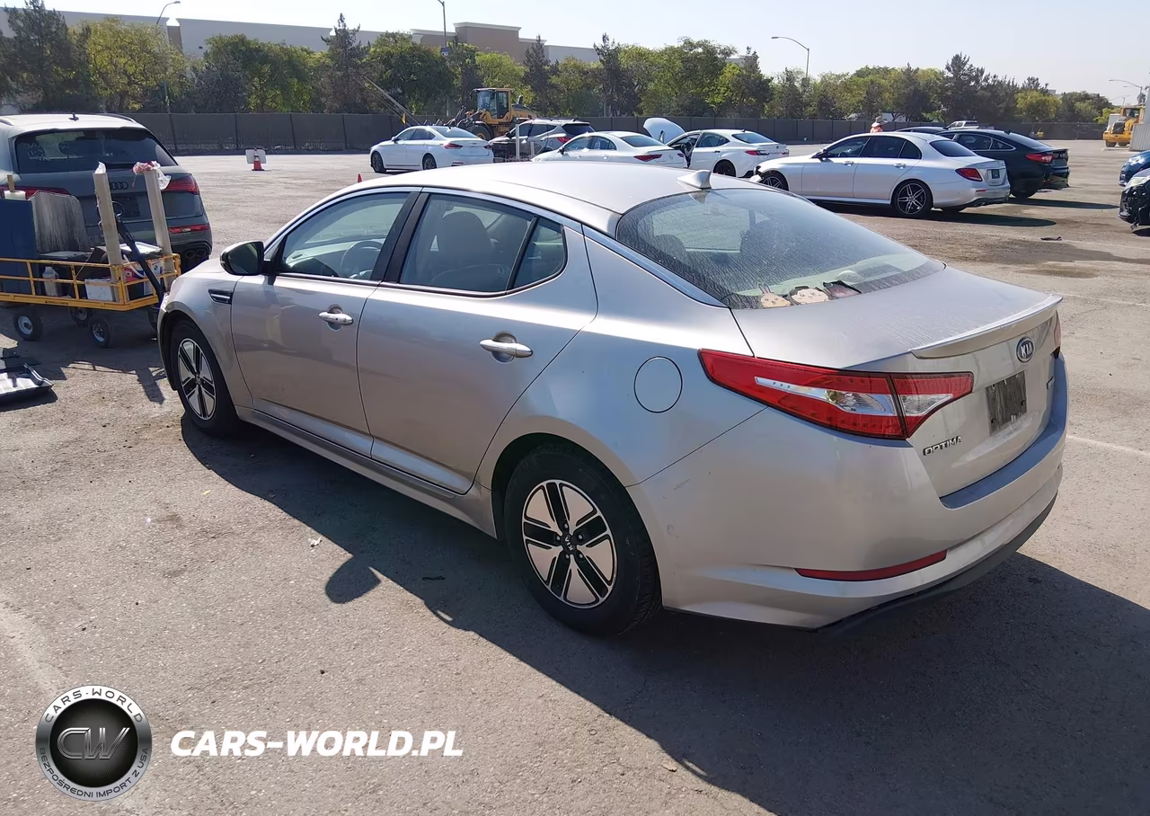 2011 Kia Optima Hybrid Ex VIN:KNAGM4AD1B5004430 - 3