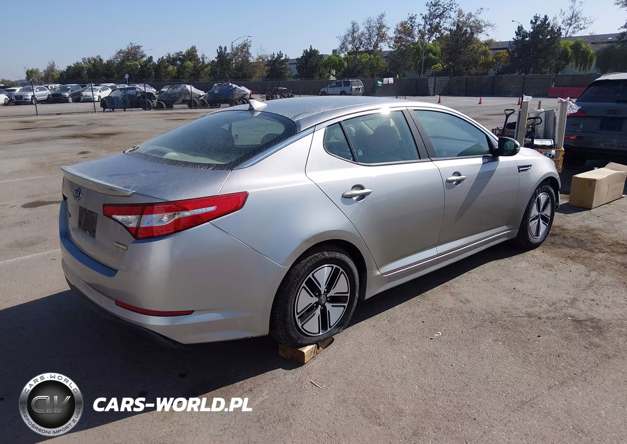 2011 Kia Optima Hybrid Ex VIN:KNAGM4AD1B5004430 - 4