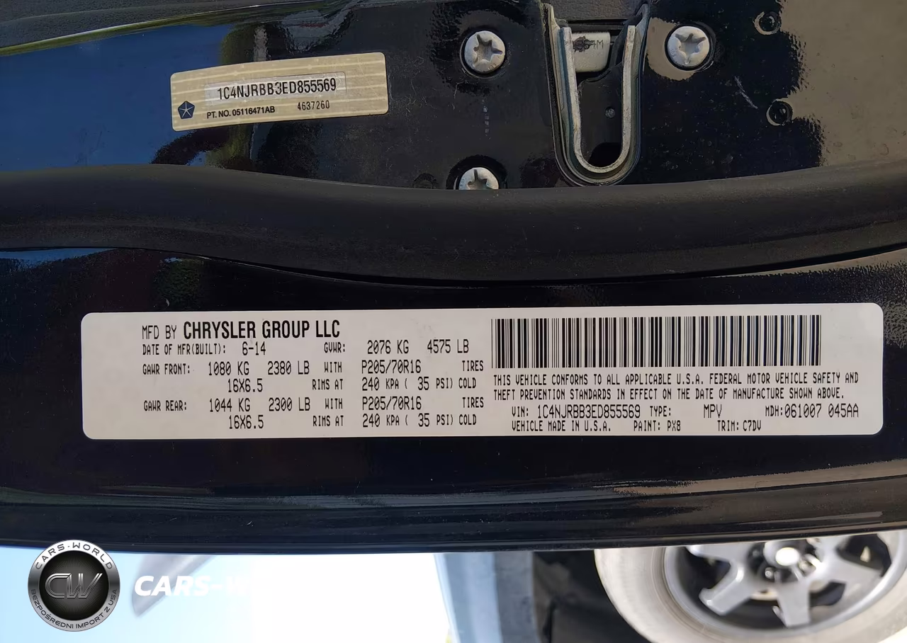 2014 Jeep Patriot Sport VIN:1C4NJRBB3ED855569 - 9