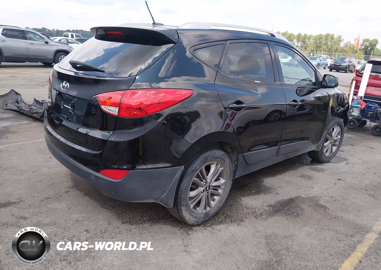 2014 Hyundai Tucson Se VIN:KM8JU3AG0EU905517 - 4