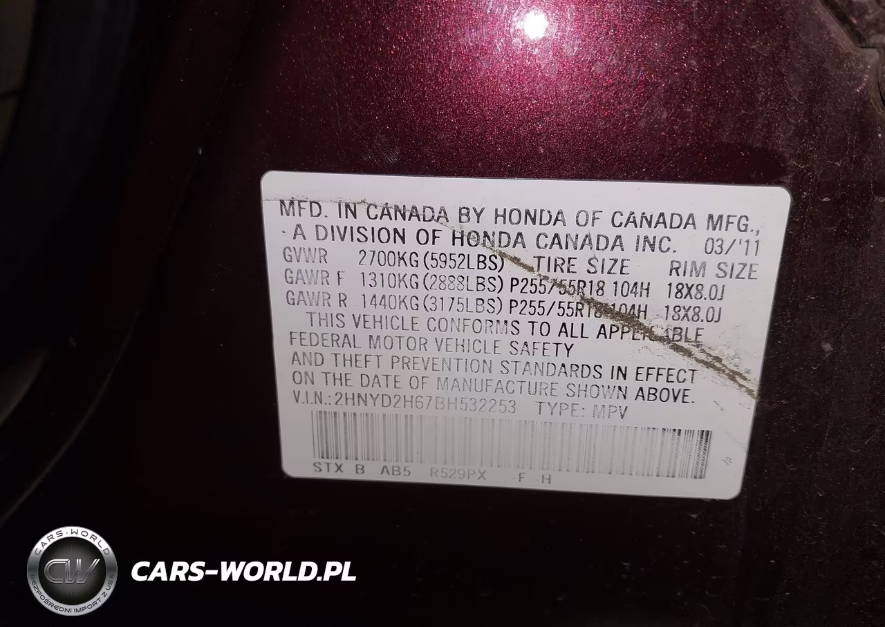 2011 Acura Mdx Technology Package VIN:2HNYD2H67BH532253 - 9