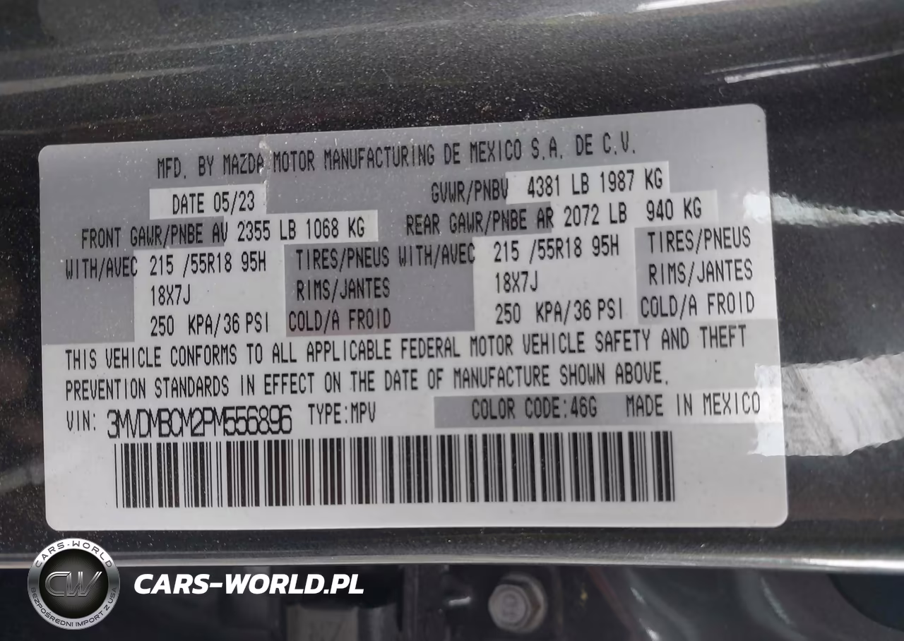 2023 Mazda Cx-30 2.5 S Preferred VIN:3MVDMBCM2PM556896 - 9