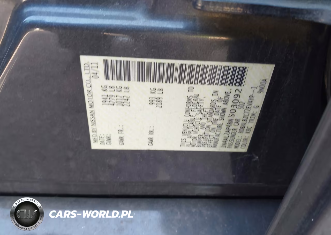 2011 Nissan Altima 2.5 S VIN:1N4AL2AP4BN503092 - 9