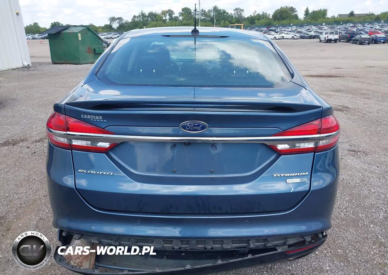 2018 Ford Fusion Titanium VIN:3FA6P0D99JR234367 - 17
