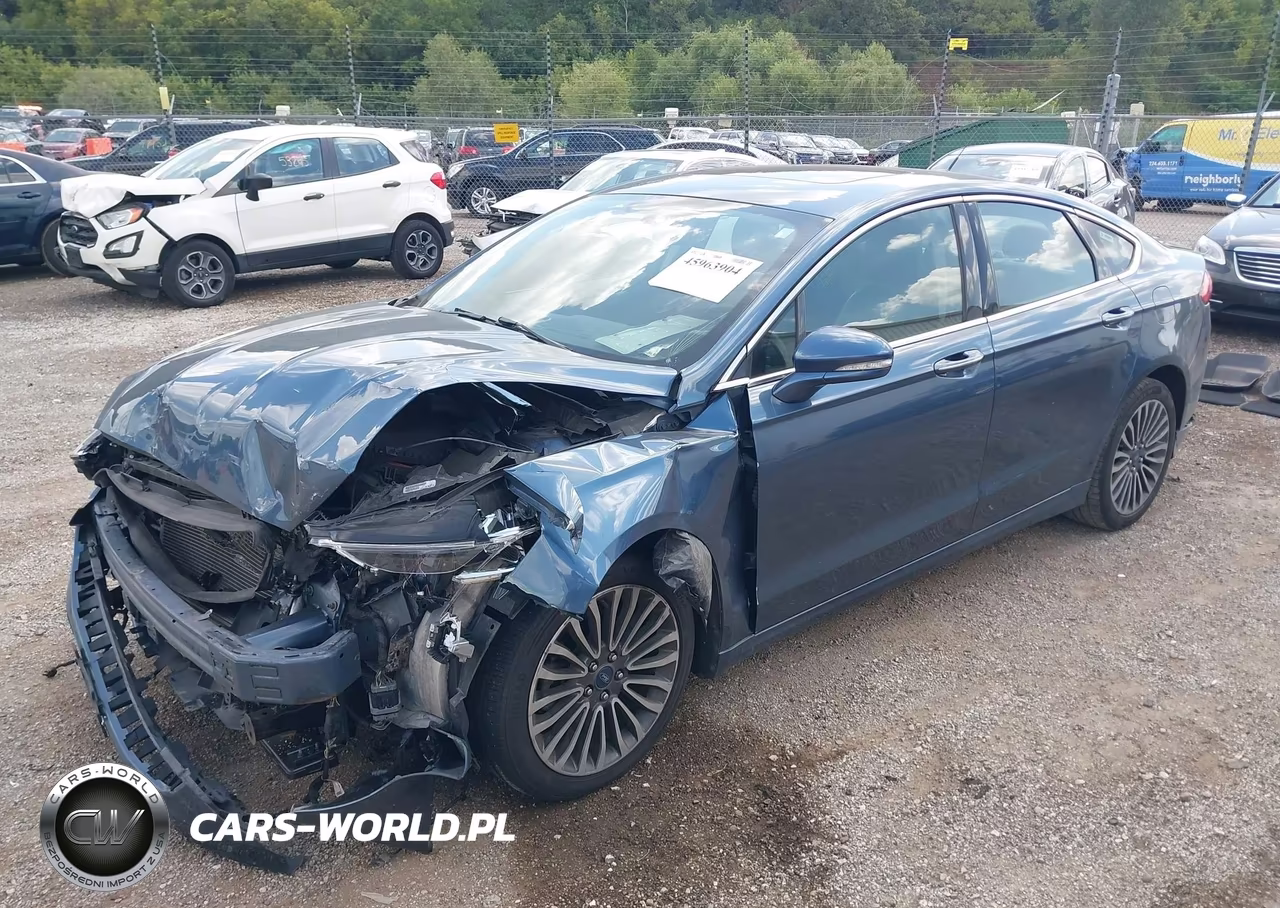 2018 Ford Fusion Titanium VIN:3FA6P0D99JR234367 - 2