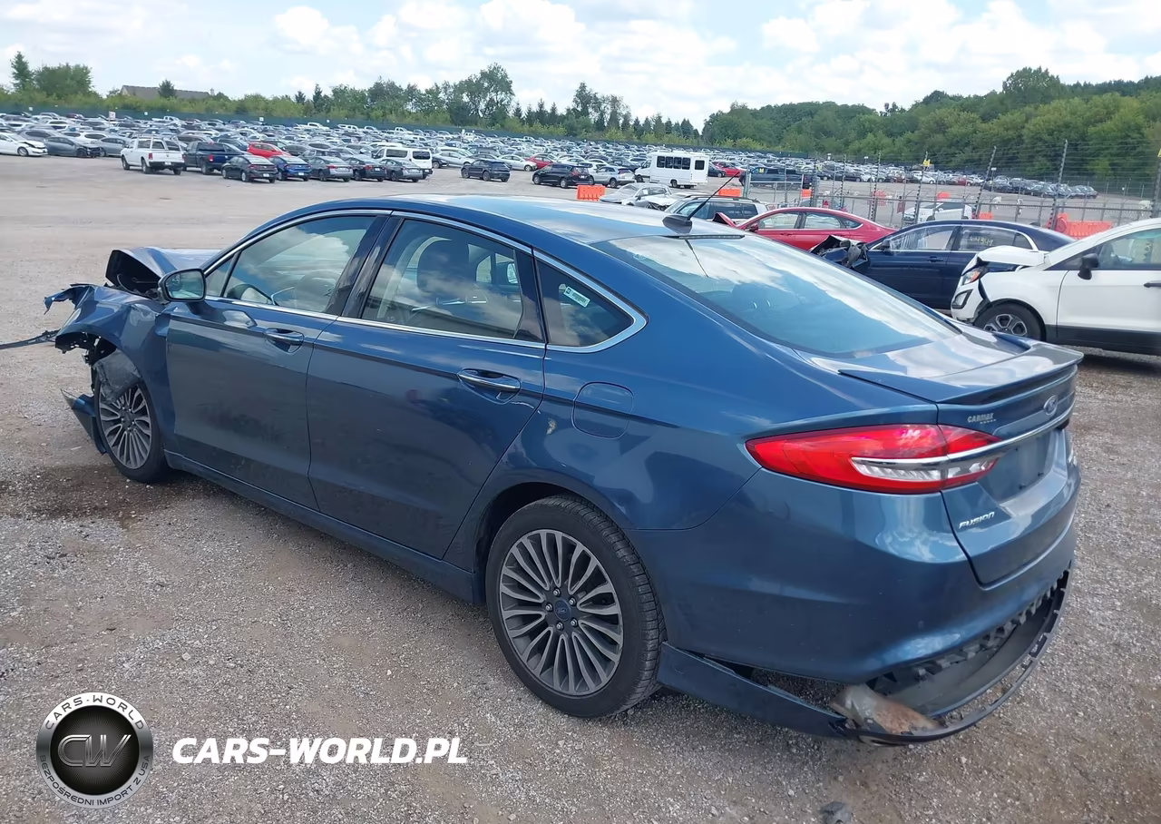 2018 Ford Fusion Titanium VIN:3FA6P0D99JR234367 - 3