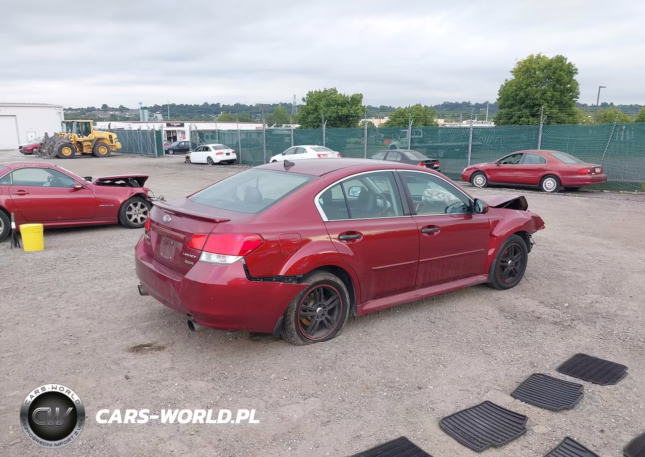 2012 Subaru Legacy 3.6R Limited VIN:4S3BMDL69C2009826 - 4