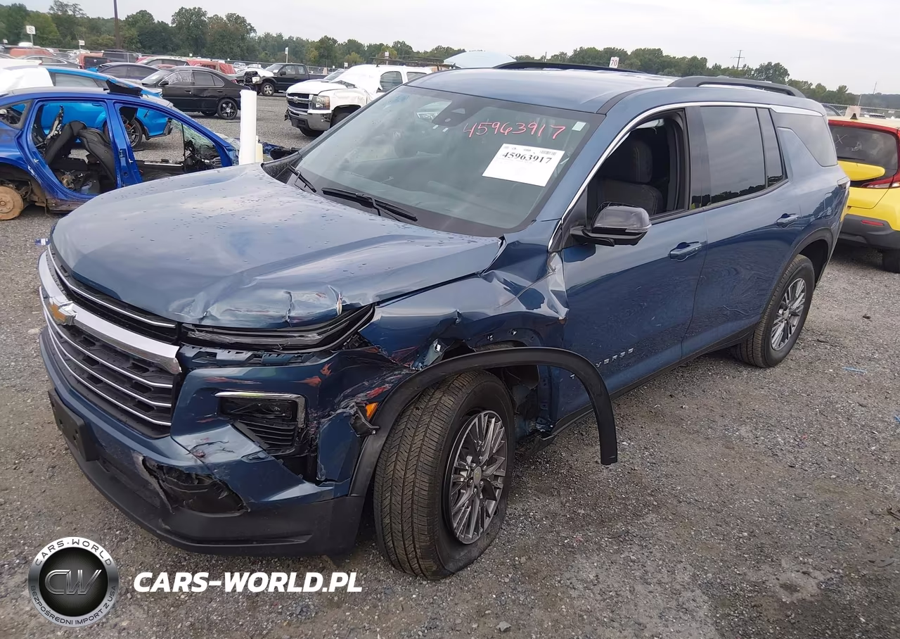 2024 Chevrolet Traverse Fwd Lt VIN:1GNERGKS4RJ239990 - 2