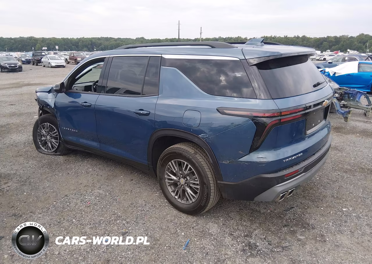 2024 Chevrolet Traverse Fwd Lt VIN:1GNERGKS4RJ239990 - 3