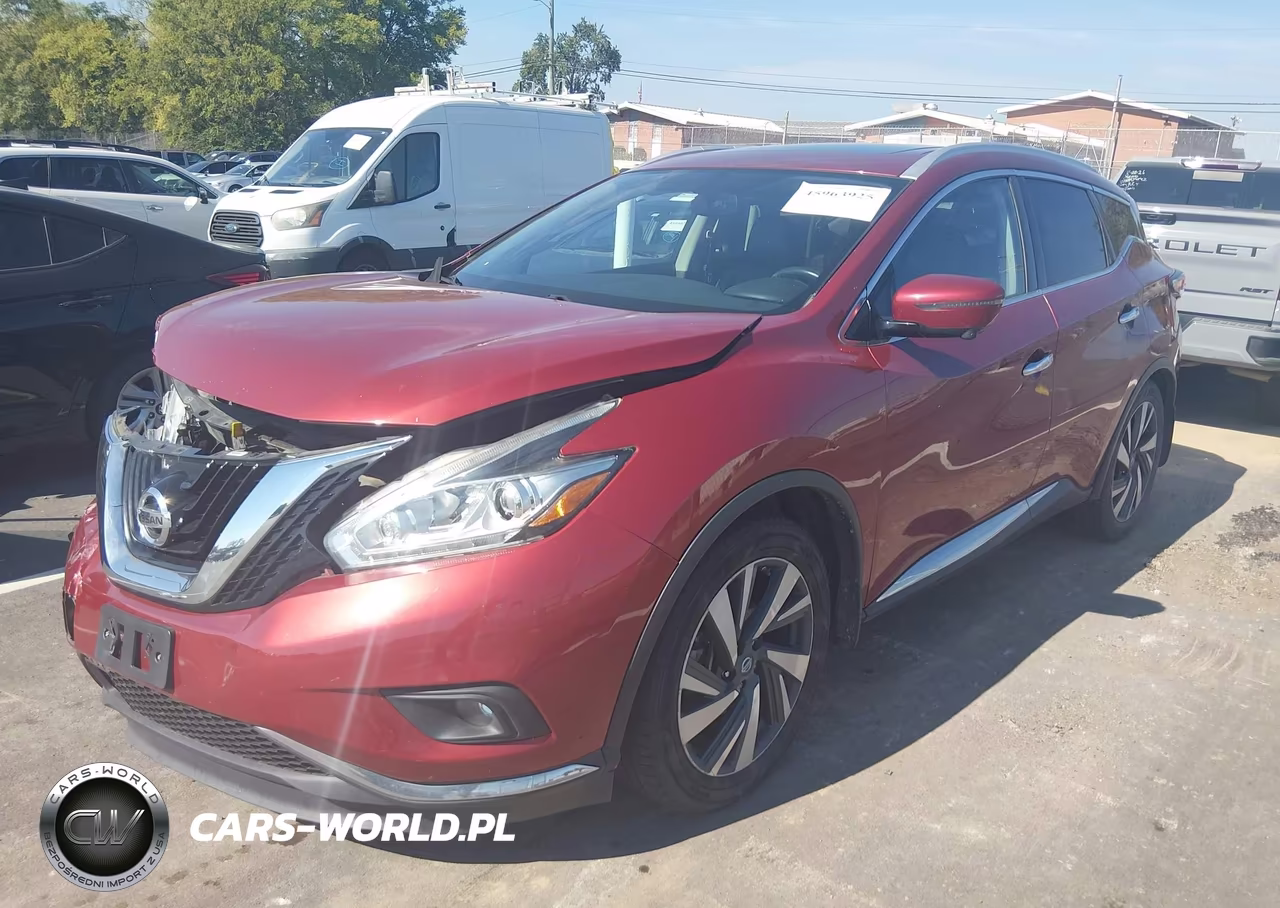 2016 Nissan Murano Platinum VIN:5N1AZ2MG9GN153398 - 2