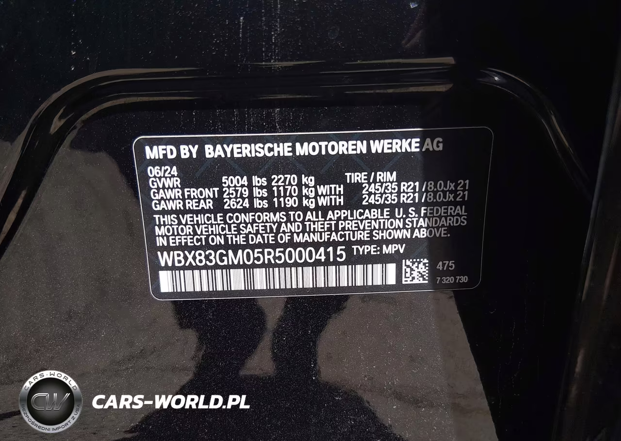 2024 BMW X2 M35I VIN:WBX83GM05R5000415 - 9