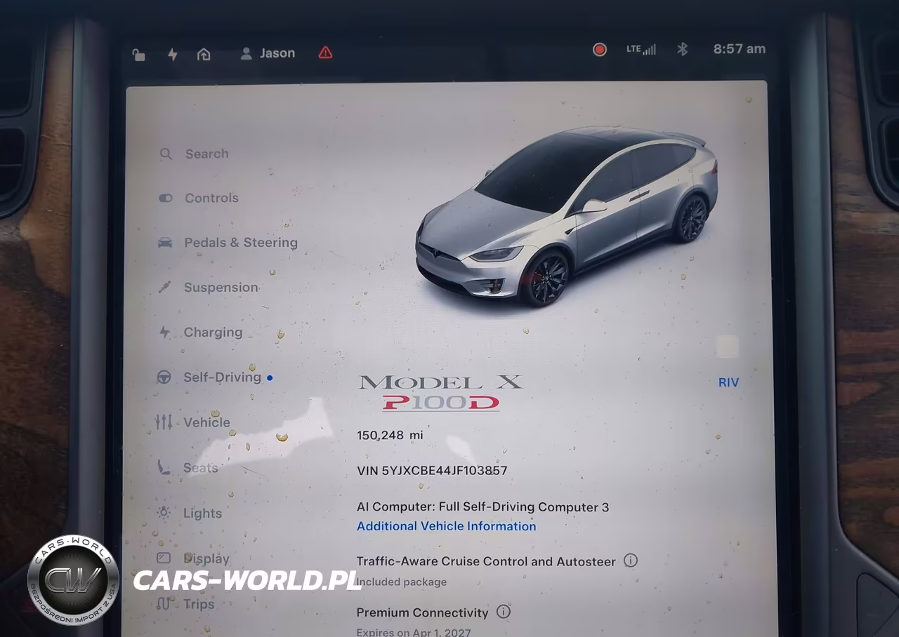 2018 Tesla Model X 100D-75D-P100D VIN:5YJXCBE44JF103857 - 17