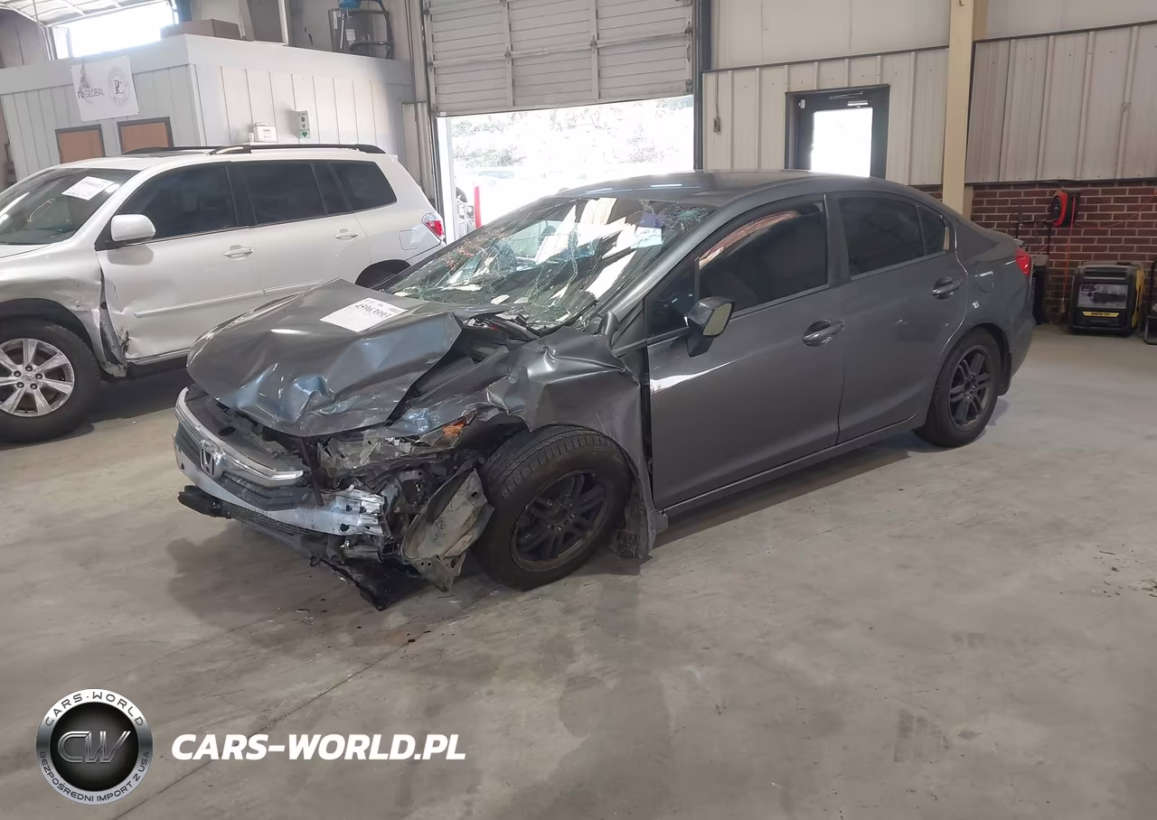 2012 Honda Civic Lx VIN:19XFB2F56CE097672 - 2