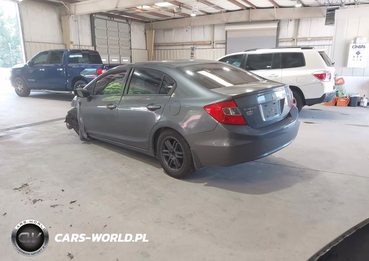 2012 Honda Civic Lx VIN:19XFB2F56CE097672 - 3