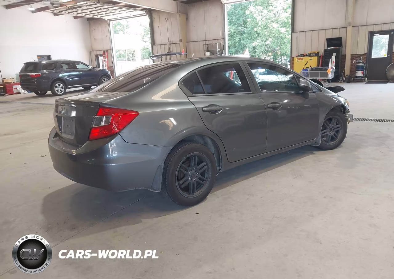 2012 Honda Civic Lx VIN:19XFB2F56CE097672 - 4