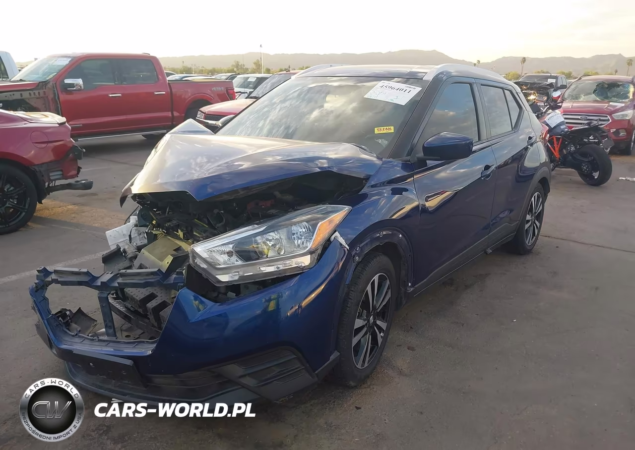2020 Nissan Kicks Sv Xtronic Cvt VIN:3N1CP5CV2LL518408 - 2