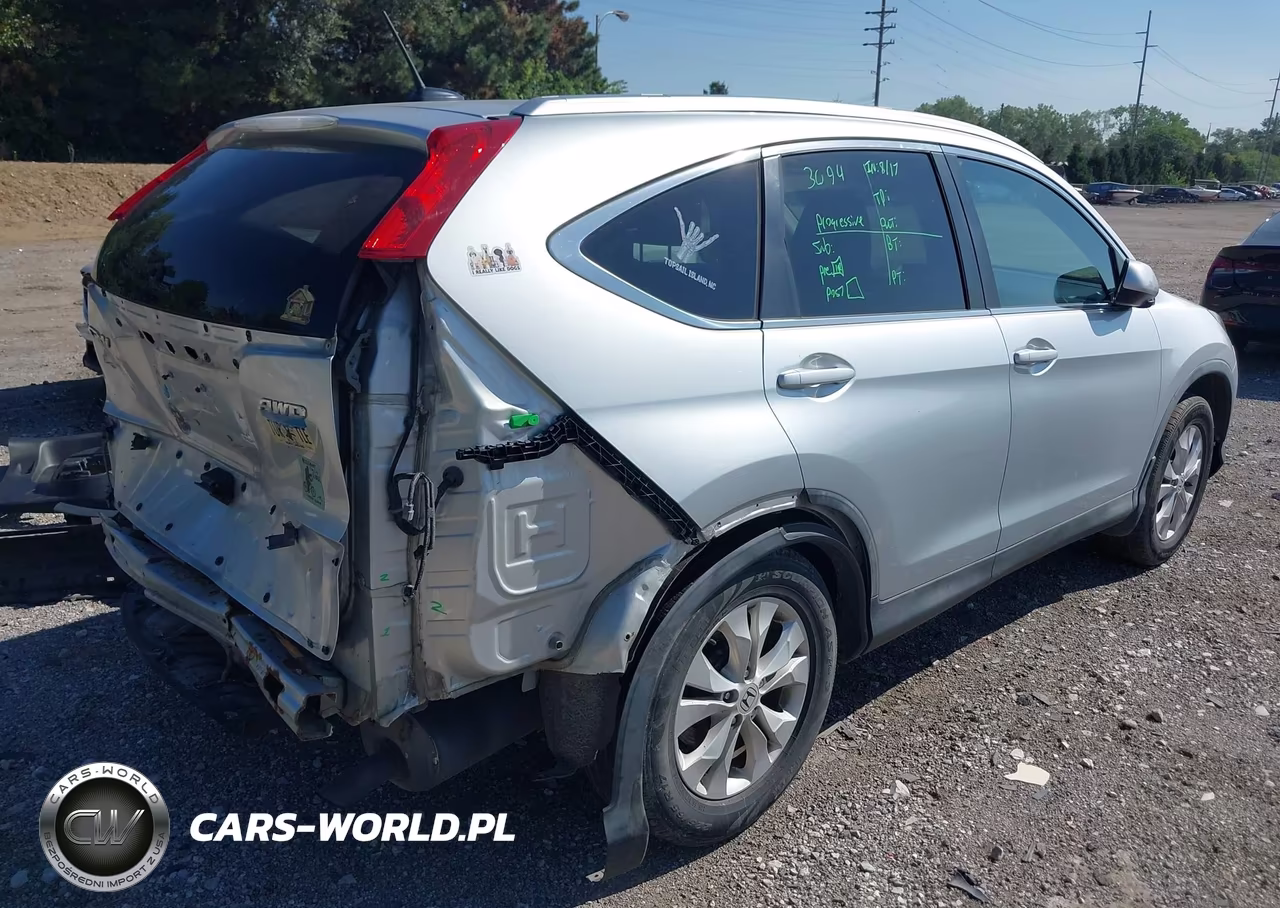 2013 Honda Cr-V Ex-L VIN:2HKRM4H73DH687035 - 4