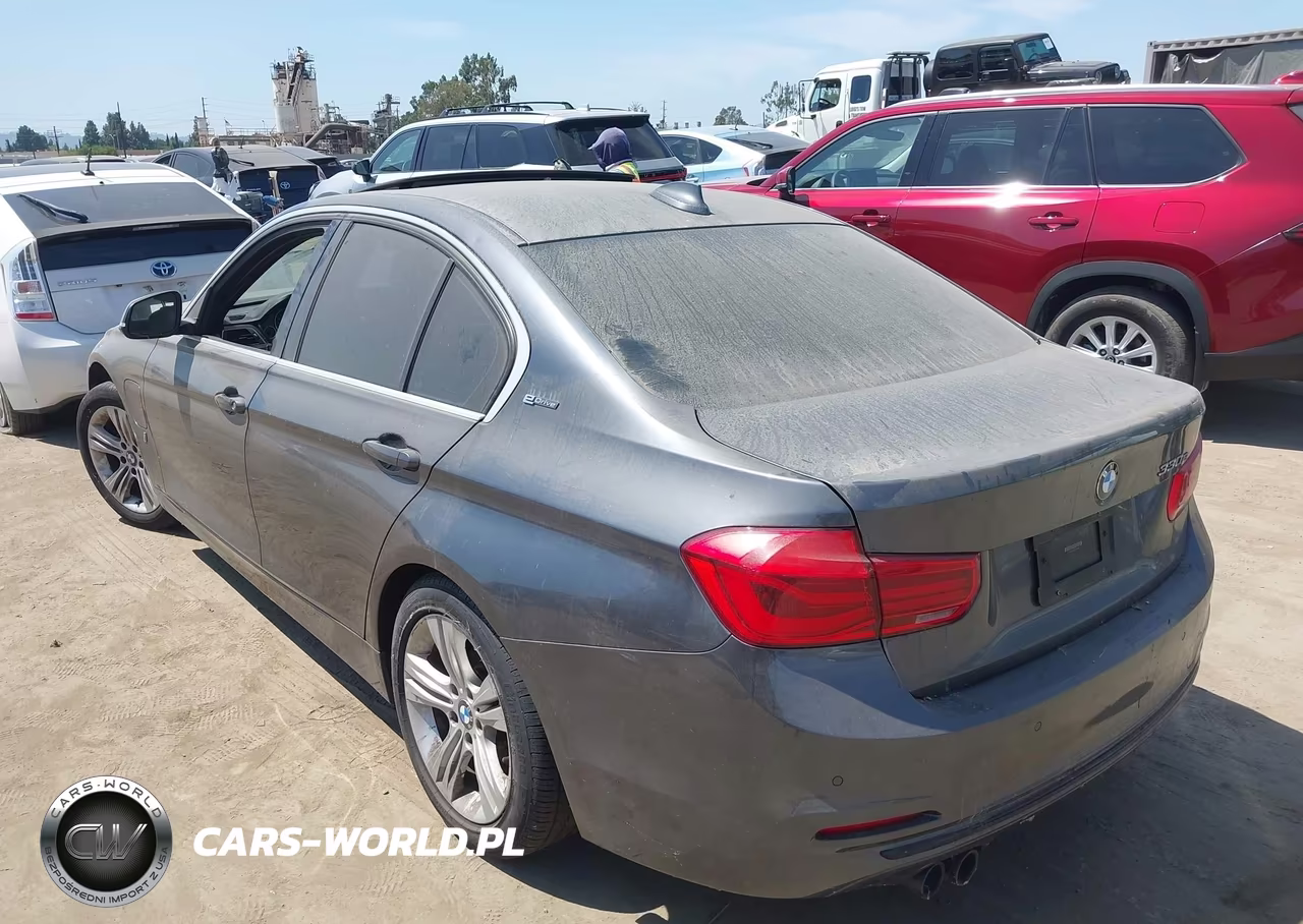 2017 BMW 330E Iperformance VIN:WBA8E1C37HA156586 - 3