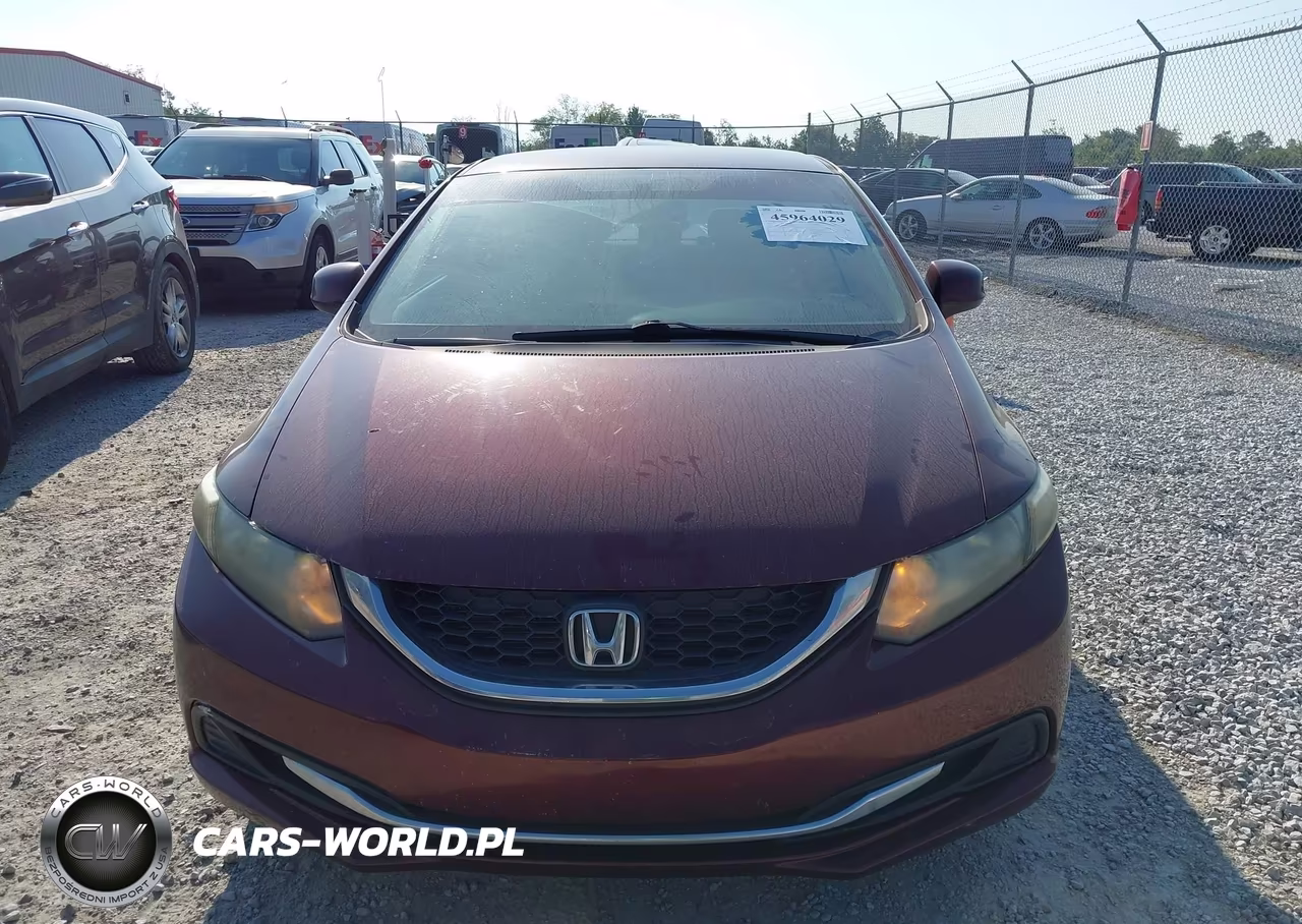 2013 Honda Civic Lx VIN:19XFB2F54DE225831 - 12