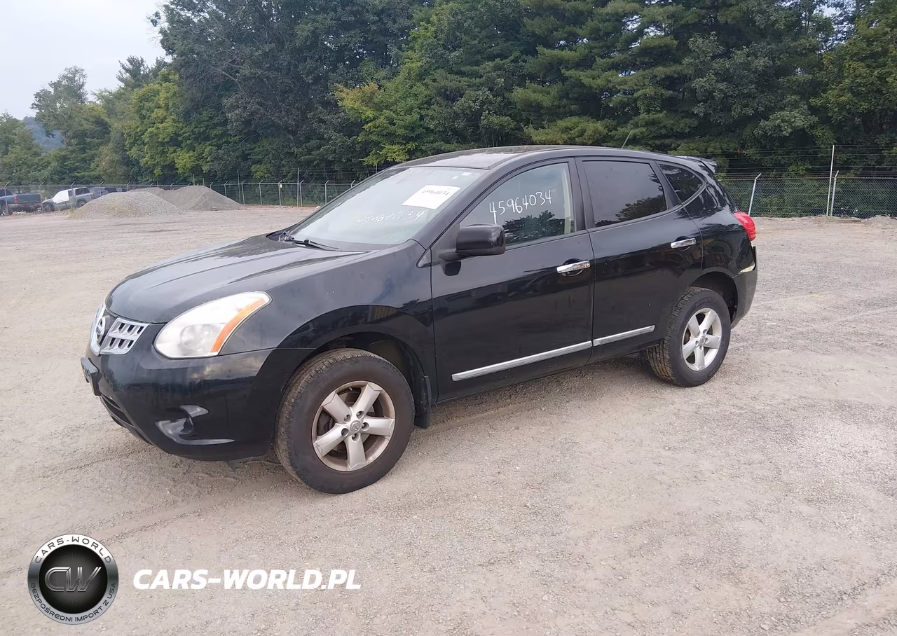 2013 Nissan Rogue S VIN:JN8AS5MV0DW622834 - 2